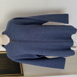 Vintage Pendleton Wool Double Zipper Cardigan Size 1X